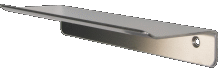 Ablagekonsole 300 x 100 mm V2A Edelstahl